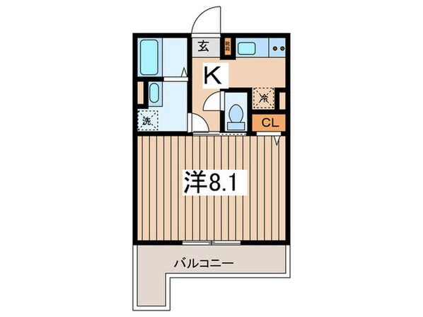 ベイルーム横浜瀬谷の物件間取画像